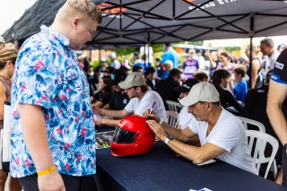 Autograph session at GT World Challenge America Powered by AWS, SRO America, Road America, Elkhart Lake, WI, Aug 15 - 17, 2025
 | Fabian Lagunas | www.lagunasphotography.com | For SRO Motorsports Group 2025