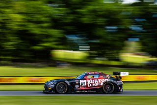 #91 Mercedes-AMG GT3 of Jeff Burton and Philip Ellis, Regulator Racing, GT World Challenge America, Pro-Am, SRO America, Road America, Elkhart Lake, WI, Aug 15 - 17, 2025
 | Fabian Lagunas | www.lagunasphotography.com | For SRO Motorsports Group 2025
