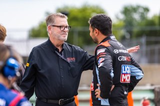 Paddock at GT World Challenge America Powered by AWS, SRO America, Road America, Elkhart Lake, WI, Aug 15 - 17, 2025, Greg Gill, SRO CEO
 | Fabian Lagunas | www.lagunasphotography.com | For SRO Motorsports Group 2025