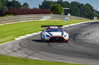 #34 Mercedes-AMG GT3 of Michai Stephens and Mikael Grenier, JMF Motorsports, GT World Challenge America, Pro, SRO America, Barber Motorsports Park, Birmingham, AL, Sept 5 - 7, 2025
 | Fabian Lagunas | www.lagunasphotography.com | For SRO Motorsports Group 2025