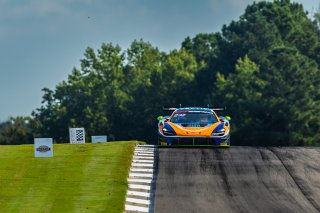 #88 McLaren 720S GT3 EVO of Todd Coleman and Aaron Telitz, Archangel Motorsports, GT World Challenge America, Pro-Am, SRO America, Barber Motorsports Park, Birmingham, AL, Sept 5 - 7, 2025
 | Fabian Lagunas | www.lagunasphotography.com | For SRO Motorsports Group 2025