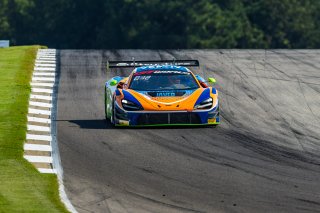 #88 McLaren 720S GT3 EVO of Todd Coleman and Aaron Telitz, Archangel Motorsports, GT World Challenge America, Pro-Am, SRO America, Barber Motorsports Park, Birmingham, AL, Sept 5 - 7, 2025
 | Fabian Lagunas | www.lagunasphotography.com | For SRO Motorsports Group 2025