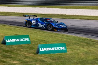 #16 Ferrari 296 GT3 of Marcelo Hahn and Diego Gomes Nunes, AF Corse USA, GT World Challenge America, Pro-Am, SRO America, Barber Motorsports Park, Birmingham, AL, Sept 5 - 7, 2025
 | Fabian Lagunas | www.lagunasphotography.com | For SRO Motorsports Group 2025
