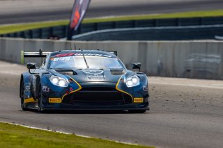 #24 Aston Martin Vantage AMR GT3 EVO of Gray Newell and Darren Turner, Heart of Racing Team, GT World Challenge America, Pro-Am, SRO America, Barber Motorsports Park, Birmingham, AL, Sept 5 - 7, 2025
 | Fabian Lagunas | www.lagunasphotography.com | For SRO Motorsports Group 2025