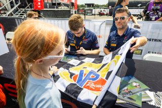 Autograph session at GT World Challenge America Powered by AWS, SRO America, Barber Motorsports Park, Birmingham, AL, Sept 5 - 7, 2025
 | Fabian Lagunas | www.lagunasphotography.com | For SRO Motorsports Group 2025