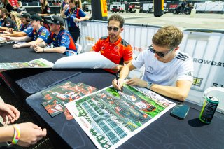Autograph session at GT World Challenge America Powered by AWS, SRO America, Barber Motorsports Park, Birmingham, AL, Sept 5 - 7, 2025
 | Fabian Lagunas | www.lagunasphotography.com | For SRO Motorsports Group 2025