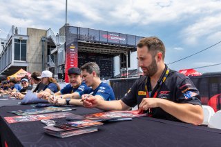Autograph session at GT World Challenge America Powered by AWS, SRO America, Barber Motorsports Park, Birmingham, AL, Sept 5 - 7, 2025
 | Fabian Lagunas | www.lagunasphotography.com | For SRO Motorsports Group 2025