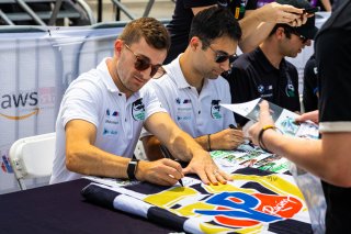 Autograph session at GT World Challenge America Powered by AWS, SRO America, Barber Motorsports Park, Birmingham, AL, Sept 5 - 7, 2025
 | Fabian Lagunas | www.lagunasphotography.com | For SRO Motorsports Group 2025