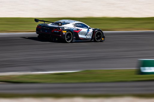 #50 Chevrolet Corvette Z06 GT3.R of Ross Chouest and Aaron Povoledo, Chouest Povoledo Racing, GT World Challenge America, Pro-Am, SRO America, Barber Motorsports Park, Birmingham, AL, Sept 5 - 7, 2025
 | Fabian Lagunas | www.lagunasphotography.com | For SRO Motorsports Group 2025