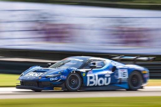 #16 Ferrari 296 GT3 of Marcelo Hahn and Diego Gomes Nunes, AF Corse USA, GT World Challenge America, Pro-Am, SRO America, Barber Motorsports Park, Birmingham, AL, Sept 5 - 7, 2025
 | Fabian Lagunas | www.lagunasphotography.com | For SRO Motorsports Group 2025