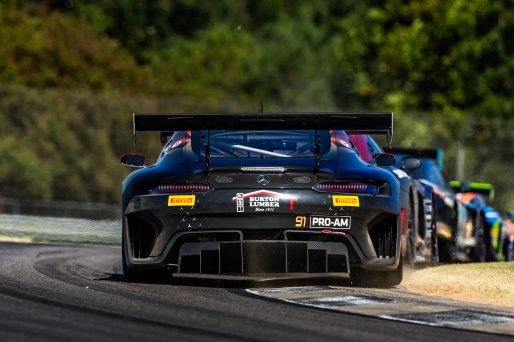 #91 Mercedes-AMG GT3 of Jeff Burton and Philip Ellis, Regulator Racing, GT World Challenge America, Pro-Am, SRO America, Barber Motorsports Park, Birmingham, AL, Sept 5 - 7, 2025
 | Fabian Lagunas | www.lagunasphotography.com | For SRO Motorsports Group 2025