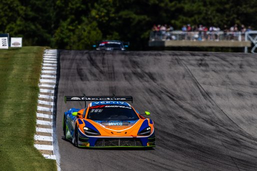 #88 McLaren 720S GT3 EVO of Todd Coleman and Aaron Telitz, Archangel Motorsports, GT World Challenge America, Pro-Am, SRO America, Barber Motorsports Park, Birmingham, AL, Sept 5 - 7, 2025
 | Fabian Lagunas | www.lagunasphotography.com | For SRO Motorsports Group 2025