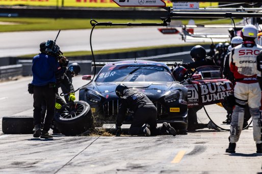 #91 Mercedes-AMG GT3 of Jeff Burton and Philip Ellis, Regulator Racing, GT World Challenge America, Pro-Am, SRO America, Barber Motorsports Park, Birmingham, AL, Sept 5 - 7, 2025
 | Fabian Lagunas | www.lagunasphotography.com | For SRO Motorsports Group 2025