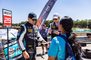 Grid walk at GT World Challenge America Powered by AWS, SRO America, Barber Motorsports Park, Birmingham, AL, Sept 5 - 7, 2025
 | Fabian Lagunas | www.lagunasphotography.com | For SRO Motorsports Group 2025