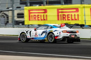 #6 Ford Mustang GT3 of Scott Dollahite / Eric Powell / Stefano Gattuso, Dollahite Racing, Indy 8H, Am, SRO America, Indianapolis Motor Speedway, Indianapolis, IN, Oct 16–19, 2025
 | Fabian Lagunas | www.lagunasphotography.com | For SRO Motorsports Group 2025