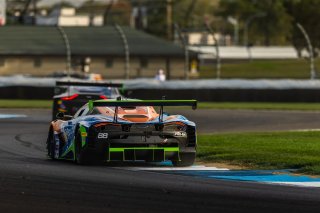 #88 McLaren 720S GT3 EVO of Todd Coleman / Thomas Merrill / Aaron Telitz, Archangel Motorsports, Indy 8H, Pro-Am, SRO America, Indianapolis Motor Speedway, Indianapolis, IN, Oct 16–19, 2025
 | Fabian Lagunas | www.lagunasphotography.com | For SRO Motorsports Group 2025