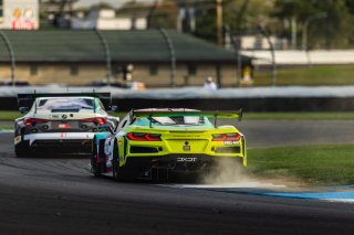 #11 Chevrolet Corvette Z06 GT3.R of Blake McDonald / Alec Udell / Matt Bell, DXDT Racing, Indy 8H, Pro-Am, SRO America, Indianapolis Motor Speedway, Indianapolis, IN, Oct 16–19, 2025
 | Fabian Lagunas | www.lagunasphotography.com | For SRO Motorsports Group 2025