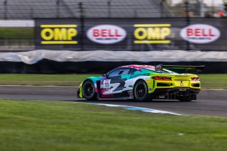 #11 Chevrolet Corvette Z06 GT3.R of Blake McDonald / Alec Udell / Matt Bell, DXDT Racing, Indy 8H, Pro-Am, SRO America, Indianapolis Motor Speedway, Indianapolis, IN, Oct 16–19, 2025
 | Fabian Lagunas | www.lagunasphotography.com | For SRO Motorsports Group 2025