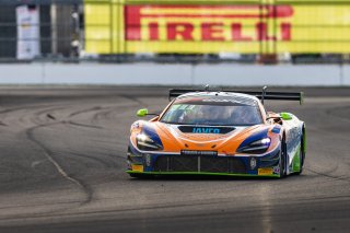 #88 McLaren 720S GT3 EVO of Todd Coleman / Thomas Merrill / Aaron Telitz, Archangel Motorsports, Indy 8H, Pro-Am, SRO America, Indianapolis Motor Speedway, Indianapolis, IN, Oct 16–19, 2025
 | Fabian Lagunas | www.lagunasphotography.com | For SRO Motorsports Group 2025