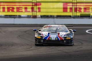 #163 Ferrari 296 GT3 of Jay Schreibman / Oswaldo Negri / Conrad Grunewald, AF Corse USA, Indy 8H, IGTC, Am, SRO America, Indianapolis Motor Speedway, Indianapolis, IN, Oct 16–19, 2025
 | Fabian Lagunas | www.lagunasphotography.com | For SRO Motorsports Group 2025