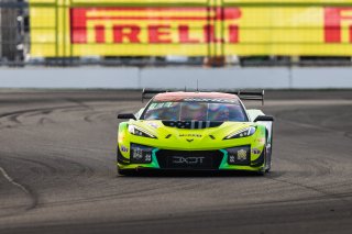 #11 Chevrolet Corvette Z06 GT3.R of Blake McDonald / Alec Udell / Matt Bell, DXDT Racing, Indy 8H, Pro-Am, SRO America, Indianapolis Motor Speedway, Indianapolis, IN, Oct 16–19, 2025
 | Fabian Lagunas | www.lagunasphotography.com | For SRO Motorsports Group 2025