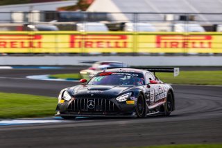 #91 Mercedes-AMG GT3 EVO of Jeff Burton / Daan Arrow / Philip Ellis, DXDT Racing, Indy 8H, IGTC, Pro-Am, SRO America, Indianapolis Motor Speedway, Indianapolis, IN, Oct 16–19, 2025
 | Fabian Lagunas | www.lagunasphotography.com | For SRO Motorsports Group 2025