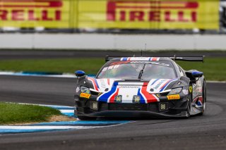 #163 Ferrari 296 GT3 of Jay Schreibman / Oswaldo Negri / Conrad Grunewald, AF Corse USA, Indy 8H, IGTC, Am, SRO America, Indianapolis Motor Speedway, Indianapolis, IN, Oct 16–19, 2025
 | Fabian Lagunas | www.lagunasphotography.com | For SRO Motorsports Group 2025