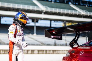#34 Mercedes-AMG GT3 EVO of Michai Stephens / Mikael Grenier / Lucas Auer, JMF Motorsports, Indy 8H, IGTC, Pro, SRO America, Indianapolis Motor Speedway, Indianapolis, IN, Oct 16–19, 2025
 | SRO Motorsports Group