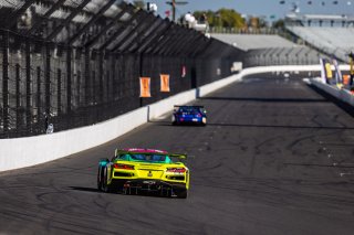 #11 Chevrolet Corvette Z06 GT3.R of Blake McDonald / Alec Udell / Matt Bell, DXDT Racing, Indy 8H, Pro-Am, SRO America, Indianapolis Motor Speedway, Indianapolis, IN, Oct 16–19, 2025
 | Fabian Lagunas | www.lagunasphotography.com | For SRO Motorsports Group 2025