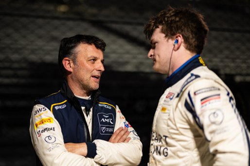 #24 Aston Martin Vantage AMR GT3 EVO of Gray Newell / Zach Robichon / Darren Turner, Heart of Racing Team, Indy 8H, Pro-Am, SRO America, Indianapolis Motor Speedway, Indianapolis, IN, Oct 16–19, 2025
 | SRO Motorsports Group