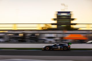 #24 Aston Martin Vantage AMR GT3 EVO of Gray Newell / Zach Robichon / Darren Turner, Heart of Racing Team, Indy 8H, Pro-Am, SRO America, Indianapolis Motor Speedway, Indianapolis, IN, Oct 16–19, 2025
 | Fabian Lagunas | www.lagunasphotography.com | For SRO Motorsports Group 2025