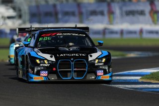 #29 BMW M4 GT3 EVO of Justin Rothberg / Patrick Gallagher / Robby Foley, Turner Motorsport, Indy 8H, IGTC, Pro-Am, SRO America, Indianapolis Motor Speedway, Indianapolis, IN, Oct 16–19, 2025
 | Fabian Lagunas | www.lagunasphotography.com | For SRO Motorsports Group 2025