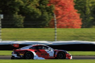 #18 Porsche 911 GT3 R (992) of Alex Sedgwick / Jan Heylen / Alessio Picariello, RS1, Indy 8H, IGTC, Pro, SRO America, Indianapolis Motor Speedway, Indianapolis, IN, Oct 16–19, 2025
 | Fabian Lagunas | www.lagunasphotography.com | For SRO Motorsports Group 2025