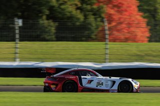 #34 Mercedes-AMG GT3 EVO of Michai Stephens / Mikael Grenier / Lucas Auer, JMF Motorsports, Indy 8H, IGTC, Pro, SRO America, Indianapolis Motor Speedway, Indianapolis, IN, Oct 16–19, 2025
 | Fabian Lagunas | www.lagunasphotography.com | For SRO Motorsports Group 2025
