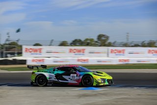 #11 Chevrolet Corvette Z06 GT3.R of Blake McDonald / Alec Udell / Matt Bell, DXDT Racing, Indy 8H, Pro-Am, SRO America, Indianapolis Motor Speedway, Indianapolis, IN, Oct 16–19, 2025
 | Fabian Lagunas | www.lagunasphotography.com | For SRO Motorsports Group 2025