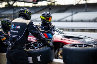 #777 BMW M4 GT3 EVO of Al Faisal Al Zubair / Augusto Farfus / Raffaele Marciello, Team WRT, Indy 8H, IGTC, Pro, SRO America, Indianapolis Motor Speedway, Indianapolis, IN, Oct 16–19, 2025
 | SRO Motorsports Group