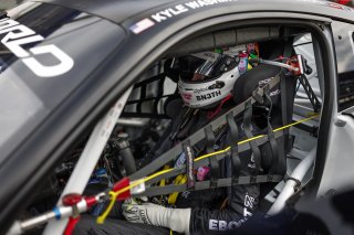 #32 Porsche 911 GT3 R (992) of Kyle Washington / Tom Sargent / Klaus Bachler, GMG Racing, Indy 8H, IGTC, Pro-Am, SRO America, Indianapolis Motor Speedway, Indianapolis, IN, Oct 16–19, 2025
 | Fabian Lagunas | www.lagunasphotography.com | For SRO Motorsports Group 2025