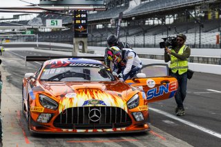 #75 Mercedes-AMG GT3 EVO of Kenny Habul / Chaz Mostert / Will Power, 75 Express, Indy 8H, IGTC IC, Pro, SRO America, Indianapolis Motor Speedway, Indianapolis, IN, Oct 16–19, 2025
 | Fabian Lagunas | www.lagunasphotography.com | For SRO Motorsports Group 2025