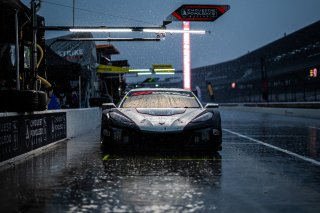 #50 Chevrolet Corvette Z06 GT3.R of Ross Chouest / Aaron Povoledo / Nicky Catsburg, Chouest Povoledo Racing, Indy 8H, Pro-Am, SRO America, Indianapolis Motor Speedway, Indianapolis, IN, Oct 16–19, 2025
 | SRO Motorsports Group