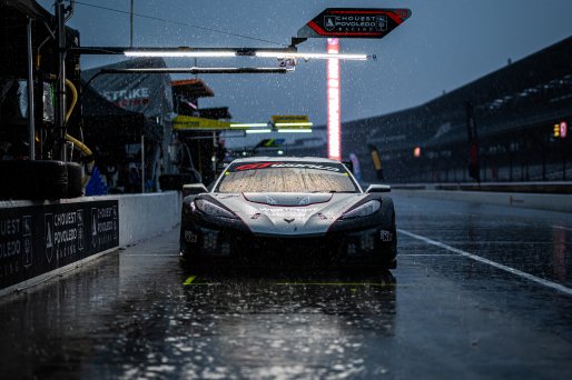 #50 Chevrolet Corvette Z06 GT3.R of Ross Chouest / Aaron Povoledo / Nicky Catsburg, Chouest Povoledo Racing, Indy 8H, Pro-Am, SRO America, Indianapolis Motor Speedway, Indianapolis, IN, Oct 16&ndash;19, 2025
 | SRO Motorsports Group