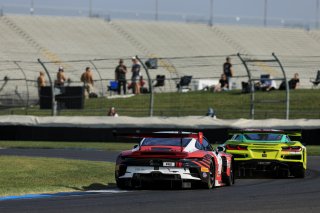 #18 Porsche 911 GT3 R (992) of Alex Sedgwick / Jan Heylen / Alessio Picariello, RS1, Indy 8H, IGTC, Pro, SRO America, Indianapolis Motor Speedway, Indianapolis, IN, Oct 16–19, 2025
 | Fabian Lagunas | www.lagunasphotography.com | For SRO Motorsports Group 2025