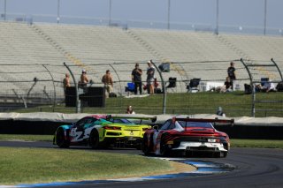 #18 Porsche 911 GT3 R (992) of Alex Sedgwick / Jan Heylen / Alessio Picariello, RS1, Indy 8H, IGTC, Pro, SRO America, Indianapolis Motor Speedway, Indianapolis, IN, Oct 16–19, 2025
 | Fabian Lagunas | www.lagunasphotography.com | For SRO Motorsports Group 2025