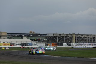 #32 Porsche 911 GT3 R (992) of Kyle Washington / Tom Sargent / Klaus Bachler, GMG Racing, Indy 8H, IGTC, Pro-Am, SRO America, Indianapolis Motor Speedway, Indianapolis, IN, Oct 16–19, 2025
 | Fabian Lagunas | www.lagunasphotography.com | For SRO Motorsports Group 2025