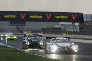 #34 Mercedes-AMG GT3 EVO of Michai Stephens / Mikael Grenier / Lucas Auer, JMF Motorsports, Indy 8H, IGTC, Pro, SRO America, Indianapolis Motor Speedway, Indianapolis, IN, Oct 16–19, 2025
 | Fabian Lagunas | www.lagunasphotography.com | For SRO Motorsports Group 2025