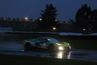 #11 Chevrolet Corvette Z06 GT3.R of Blake McDonald / Alec Udell / Matt Bell, DXDT Racing, Indy 8H, Pro-Am, SRO America, Indianapolis Motor Speedway, Indianapolis, IN, Oct 16–19, 2025
 | Fabian Lagunas | www.lagunasphotography.com | For SRO Motorsports Group 2025
