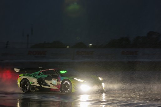 #11 Chevrolet Corvette Z06 GT3.R of Blake McDonald / Alec Udell / Matt Bell, DXDT Racing, Indy 8H, Pro-Am, SRO America, Indianapolis Motor Speedway, Indianapolis, IN, Oct 16–19, 2025
 | Fabian Lagunas | www.lagunasphotography.com | For SRO Motorsports Group 2025