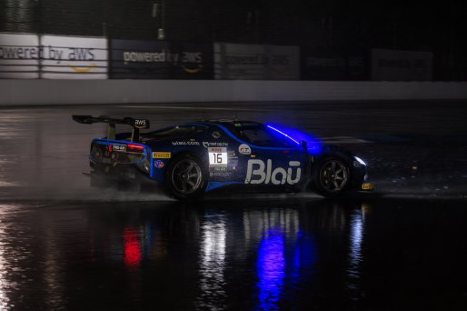 #16 Ferrari 296 GT3 of Marcelo Hahn / Christian Hahn / Allam Khodair, AF Corse USA, Indy 8H, IGTC, Pro-Am, SRO America, Indianapolis Motor Speedway, Indianapolis, IN, Oct 16–19, 2025
 | Fabian Lagunas | www.lagunasphotography.com | For SRO Motorsports Group 2025