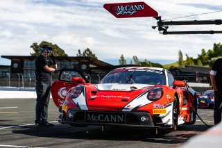 #8 Porsche 911 GT3-R (992) EVO of Michael McCann Jr. and Zachary Vanier, McCann Racing, GT World Challenge America, Pro, SRO America, Sonoma Raceway, Sonoma, CA, Mar 27 - 29, 2026
 | Fabian Lagunas&copy;2026