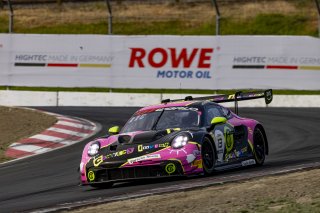 #13 Porsche 911 GT3-R (992) of Todd Parriott and Riley Dickinson, Kellymoss, GT World Challenge America, Pro-Am, SRO America, Sonoma Raceway, Sonoma, CA, Mar 27 - 29, 2026
 | Fabian Lagunas&copy;2026