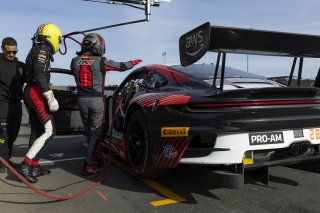 #28 Porsche 911 GT3-R (992) of Juan Martinez and Jan Heylen, RS1, GT World Challenge America, Pro-Am, SRO America, Sonoma Raceway, Sonoma, CA, Mar 27 - 29, 2026
 | Fabian Lagunas&copy;2026